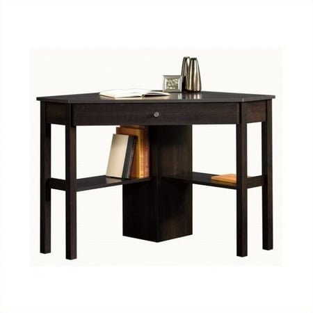 Sauder Beginnings Corner Computer Desk Cnc In Cinnamon Cherry