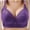 Purple, variant on Super Comfort Bra, Womens Sports Bras Removable Pads Plus Size Sleep Bras for Girls in Yoga Bralette Leisure Stretch Crop Tops Vest Wine M