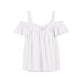 thumbnail image 4 of QGJZVUNL Womens Cold Shouler Going Out Tops Flowy Sleeve Tank Top Summer Outfits Casual V Neck T Shirts Size L, 4 of 6