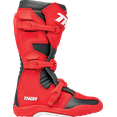 thumbnail image 2 of Thor Blitz XR Motocross Offroad Riding Boots - Red/Charcoal - 8, 2 of 7