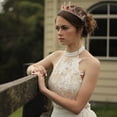 thumbnail image 2 of MasteelfCA 1pc Exquisite Rhinestone Crown Girl Crown Headdress Party Ruby Tiara Prop, 2 of 8