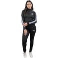 thumbnail image 1 of Conjunto Deportivo Femenil Fire Sports Negro Talla Grande, 1 of 4