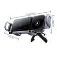 thumbnail image 3 of Soporte para Celular Carga Rápida Giratorio Automático Cargador Inalámbrico 15W Bobina Dual Un Touch Rotatable Pantalla Plegable, 3 of 9