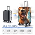 thumbnail image 4 of Pofeuu Blue Sky Cute Dog Print Luggage Suitcase Cover Protector Luggage Washable Covers Aesthetic for 18/24/28/32 inch Luggage（No luggage included）-Small, 4 of 7