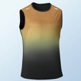 thumbnail image 4 of Lopecy-Sta Tank Tops for Men Crew Neck to Gradient Quick Dry Slim Fit Sleeveless Cooling Breathable Gym Running Workout Sports Vest, 4 of 7