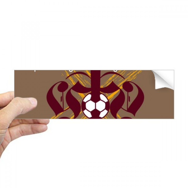 Middle Ages Soccer League Totem Rectangle Bumper Sticker Notebook Window Decal