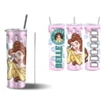 thumbnail image 1 of Termo Tumbler 20oz SVART Diseños Princesa Bella Tipo Inflado 3d, 1 of 5