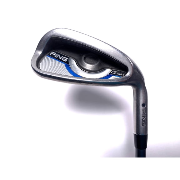 Pre-Owned Ping Gmax Single 9 Iron Black Dot CFS Soft Regular 65g Senior Graphite Mens RH