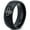 Black, variant on Tungsten Bee Flying Insect Bug Wasps Beeswax Band Ring 8mm Men Women Comfort Fit Black Beveled Edge Polished