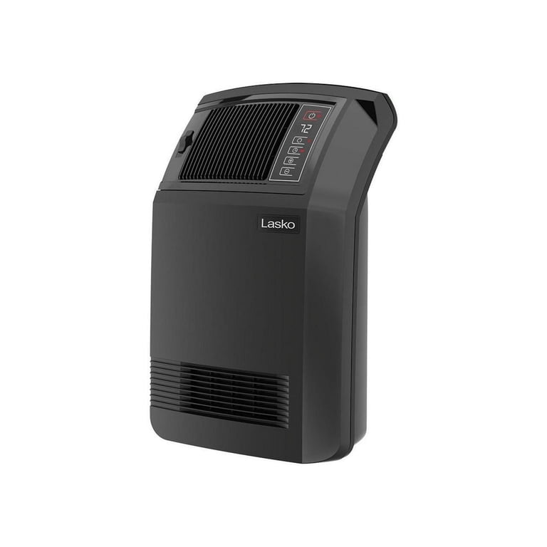 Lasko Cyclonic Digital Ceramic Heater, 1500W, Space-Saving Design