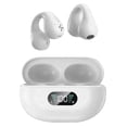 thumbnail image 1 of Earbuds, Open Ear Bone Conduction Earbuds Lightweight Intelligent Physical Noise Reduction  for Sports White, 1 of 8