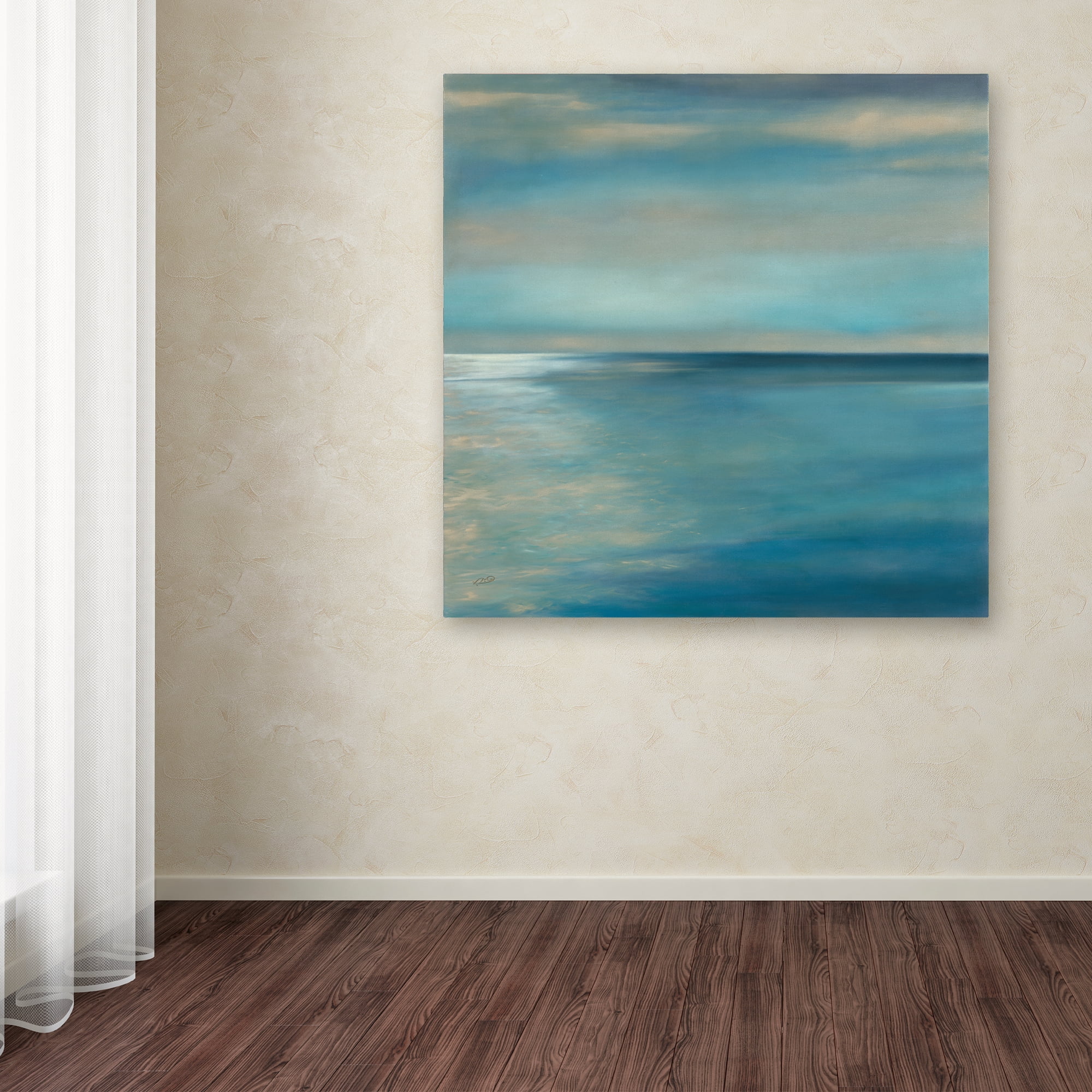 Trademark Fine Art "Horizon" Canvas Art by Rio