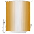thumbnail image 2 of Orange Ombre Waterproof Fabric Shower Curtain,Orange White Gradient Modern Abstract Art Waterproof Fabric Shower Curtain for Bathroom Curtains Bathtubs Shower Curtains with 12 Hooks Small 36x72in, 2 of 8