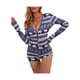 thumbnail image 5 of Txlixc Camisón de Navidad femenino con cuello en V Txlixc moda, 5 of 6