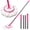 Rose Red, variant on NEWE Self Wringing Twist Mop with 55 inches Handle for Floor Cleaning (Blue)