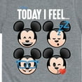thumbnail image 3 of Disney Emoji - Today I Feel - Toddler And Youth Short Sleeve Graphic T-Shirt, 3 of 5