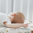 thumbnail image 5 of Sweet Jojo Designs Watercolor Floral Garden Green Orange and Beige Baby Bassinet Fitted Sheets 2 Piece Set, 5 of 6