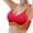 Red, variant on WNEGSTG Red Push Up Bras for Women, Womens Wireless Bra Super Gather Bra Anti Sagging Breasts Support Pushup Lifting Bras for Older Women, M