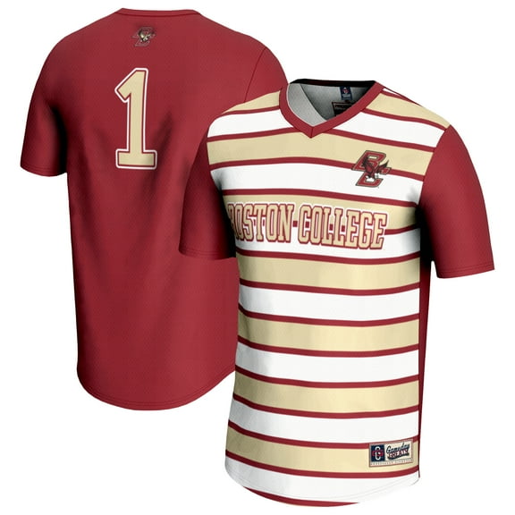 Unisex GameDay Greats #1 Maroon Boston College Eagles Lightweight Soccer Fashion Jersey