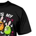 thumbnail image 3 of IROINNID Men's Easter Stylish Printed Crew Neck Short Sleeve Leisure Casual T-Shirts, 3 of 4