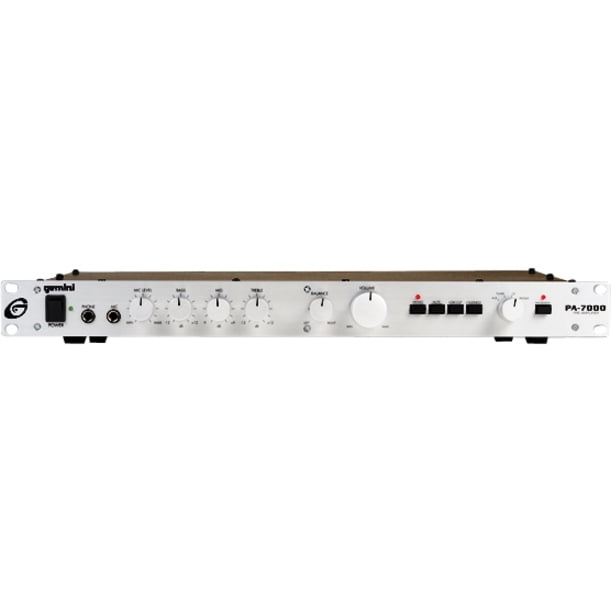 GEMINI PA7000 Professional DJ Pre Amplifier w/Band EQ
