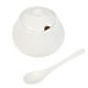 thumbnail image 4 of EeaseMX Dispensador de azúcar, azucarero de cerámica, tarro para café, tarro para condimentos de cocina, 4 of 7