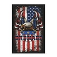 thumbnail image 2 of Kumdkd Patriotic Stars and Stripes Eagle Garden Flag 12x18 Inch Double Sided Outside, USA 4th of July Memorial Day Independence Day Watercolor Yard Outdoor Decoration, 2 of 6