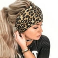 thumbnail image 4 of Yokua Breathable Leopard Headscarf Party Wear Headscarf Beach Vacation Headwear, 4 of 13