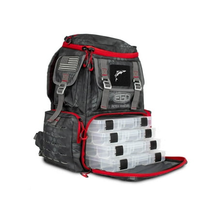 Adventure Products EGO Tackle Box Typhon Backpack Red & Black
