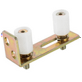 thumbnail image 4 of 1PCS Patio Door Track Guide Rollers Sliding Door Guide Rollers with L-Pillar Bracket Adjustable Double Nylon Rollers, 4 of 5