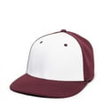thumbnail image 4 of OC Sports AIR25 Flexible Fitting Cap - White Maroon Maroon, 4 of 8