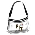 thumbnail image 2 of WEAR by Erin Andrews Pittsburgh Steelers Clear Stadium Mini Purse, 2 of 2