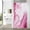 Pink, variant on Emerald Green Marble Small Stall Shower Curtain 36 x 72, Abstract Ombre Half Size Narrow Shower Curtain Set, 36 inch Modern Fabric Shower Curtains for Chic Luxury Bathroom Decor