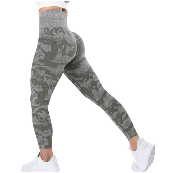 Vedolay High Waist Yoga Pants Pants for Women Loose fit Stretch Printed Summer Trousers Sweatpants,Green M
