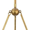thumbnail image 4 of Progress Lighting, Laurel Collection, 6-Light Chandelier, Gold Ombre, Gilded Silver Leaves, Transitional Elegance, 4 of 10