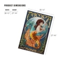 thumbnail image 4 of Lantern Press 1000 Piece Jigsaw Puzzle, Tampa, Florida, Mermaid, 4 of 5