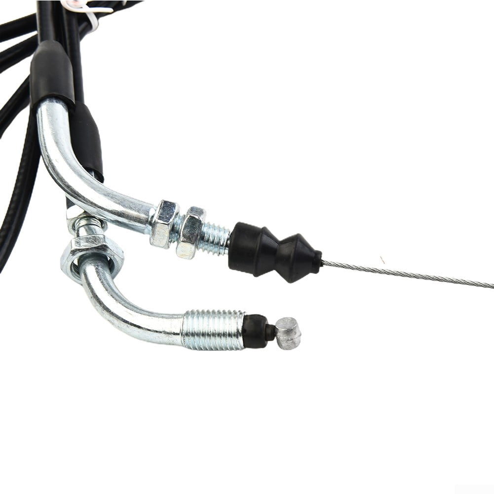 2pcs Moped Scooter Motorcycle Throttle Handle Turn Handlebar Grip Cable Throttle For GY6 125-150CC ATV/Bike