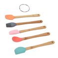 thumbnail image 4 of Baking Utensil Set, Baking Tool Set Spoon Scraper Bamboo Handle  For Cake For Bread For Chocolate, 4 of 8