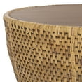 thumbnail image 6 of Safavieh Braylen Mid-Century Rattan Wood Round Coffee Table, Natural, 6 of 9