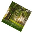 thumbnail image 2 of Impression Numérique Rideaux 3D Rideaux de Fenêtre Rideau Occultant pour Chambre Salon Grand Arbre, 2 of 8