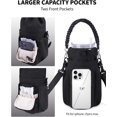 thumbnail image 5 of Large Water Bottle Bag for 32/42/64oz Water Bottle,Water Bottle Holder Carrier with Strap for 30/40oz Tumbler, 5 of 6