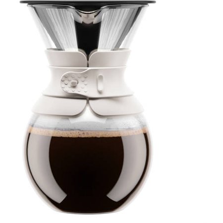 Bodum POUR OVER Coffee Maker w Permanent Filter, 1 L, 8 ...