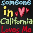 thumbnail image 3 of CafePress - Someone In California Loves Me Long Sleeve Dark T - Long Sleeve Dark T-Shirt, 3 of 4