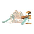 thumbnail image 3 of Set de columpios Gorilla Playsets con paneles de malla Add On Clatter Bridge, 3 of 6