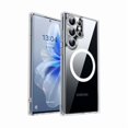 thumbnail image 1 of Chenchen Designed for Samsung Galaxy S22 Ultra Case Clear [Full Camera Protection] [Compatible with MagSafe] Non-Yellowing Shockproof Protective Phone Cover 6.8 Inch - Clear, 1 of 1