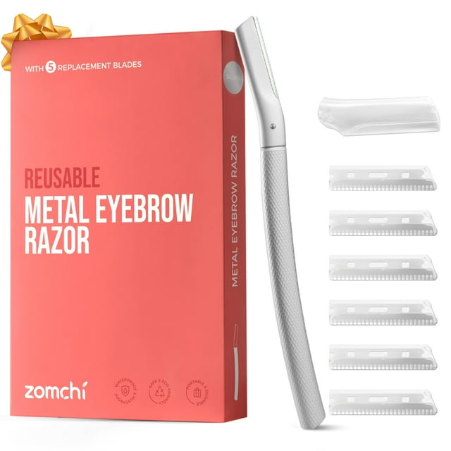 Maquinilla de afeitar ZOMCHI para mujer y hombre con 6 cuchillas y funda