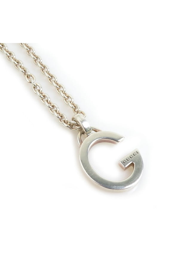 Pre-Owned Gucci necklace in 925 silver for men and women (h31690a) (Good)