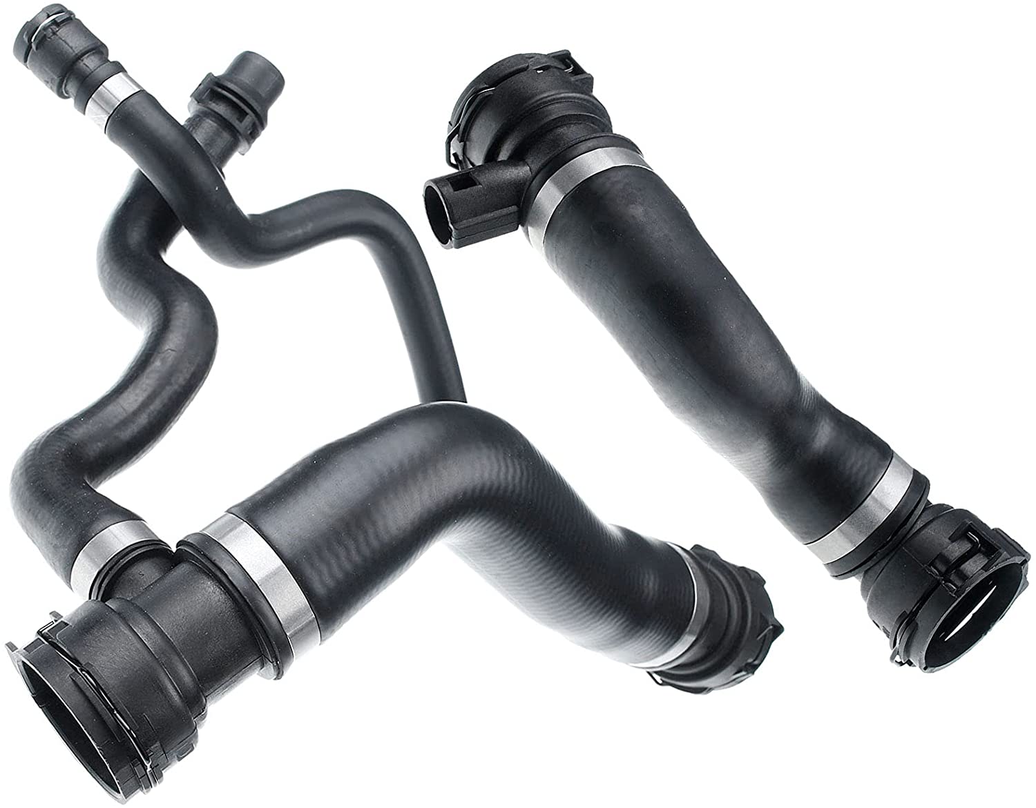 Upper And Lower Radiator Coolant Hose Kit For BMW E46 328i 328ci 330ci 330i 330xi 325i 325xi 325ci 1999 2006 Cooling Water Pipe 17127510952 11531436408