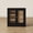 Black, variant on CHIC HOUSE Storage Cabinet with Acrylic Doors & Shelves, Modular Fluted Sideboard Buffet Cabinets, Small Coffee Bar Kitchen Pantry, Modern Media Console Cabinet for Living Room, Bedroom, White