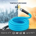 thumbnail image 5 of RV Water Hose 15ft, 5/8 Inch RV Drinking Water Hose, Compatible with RV, Camping, Boat, Leak-proof, Drinking Water Safe, 5 of 5
